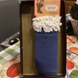Crochet Lace Boot Cuff
